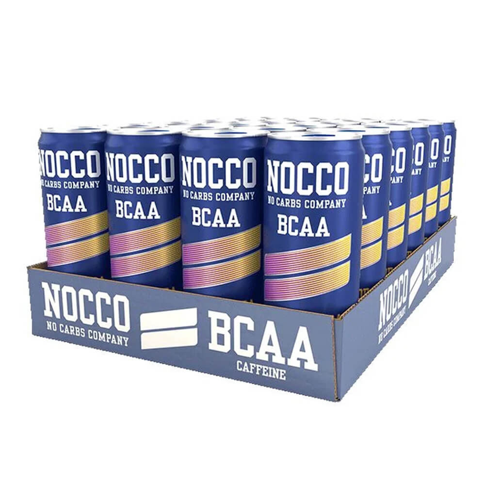 24 x NOCCO BCAA, 330 ml (Cloudy Soda) i gruppen Drycker / Energidryck hos Tillskottsbolaget (NOCCO7585)