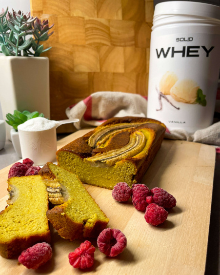 Bananbröd med saffran