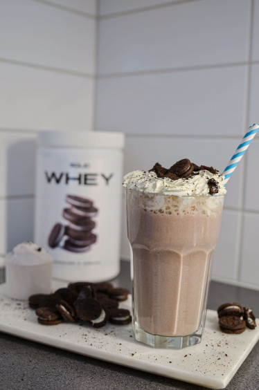 Milkshake med smak av Cookies & Cream