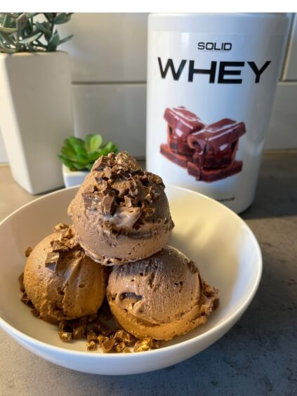 Chocolate Chunk Protein Ice Cream