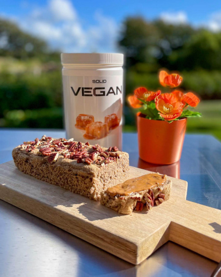 Proteinrikt bananbröd