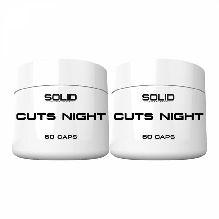 2 x SOLID Nutrition Cuts Night, 60 caps