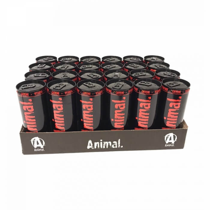 24 x Universal Nutrition Animal NRG Drink, 250 ml