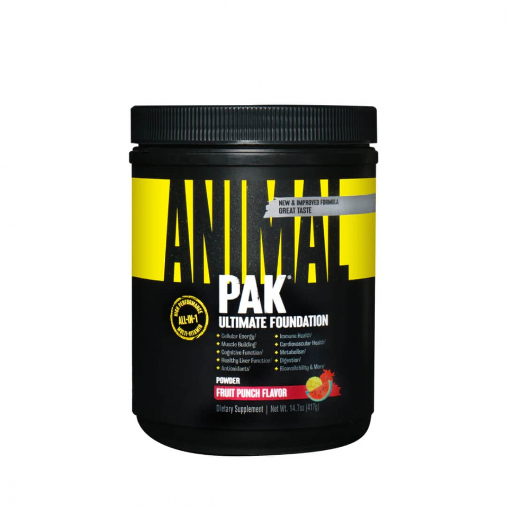 Universal Nutrition Animal Pak Powder, 388 g (Orange)
