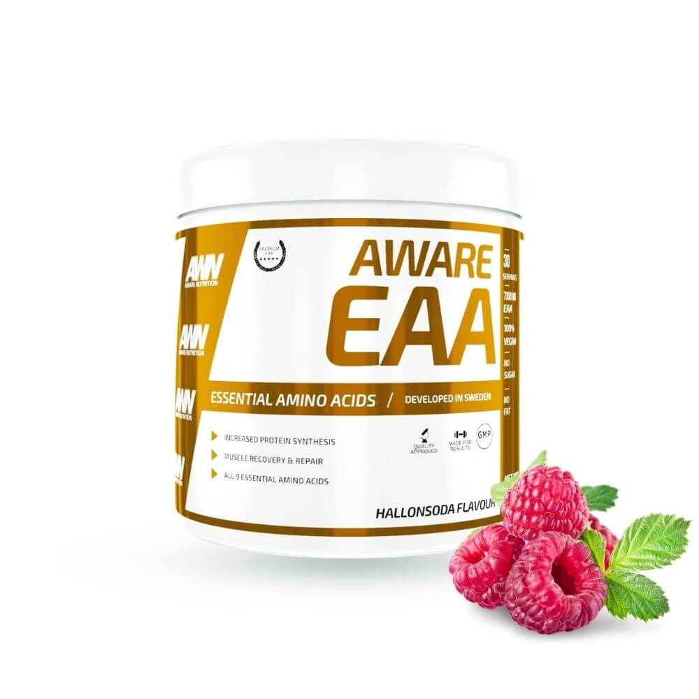 Aware Nutrition EAA, 400 g (Hallonsoda)