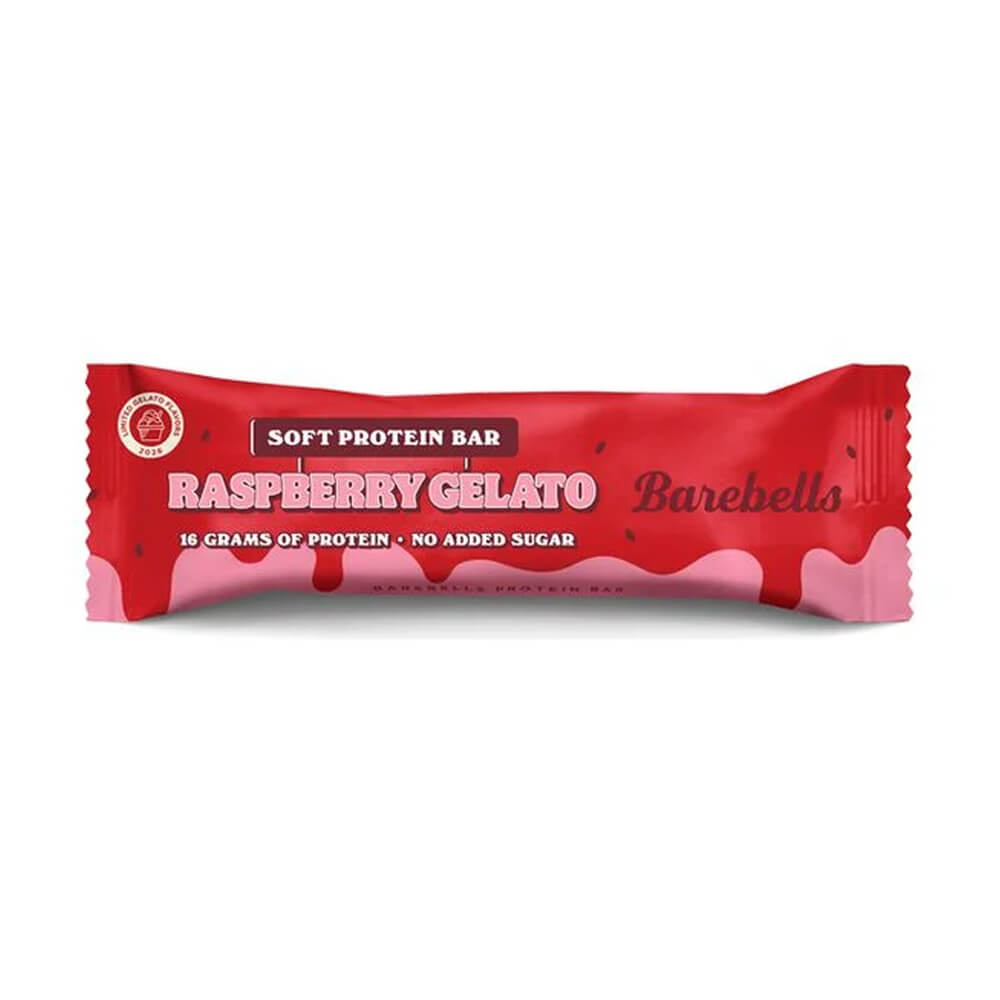 Barebells Proteinbar, 55 g (Raspberry Gelato - Soft Bar)