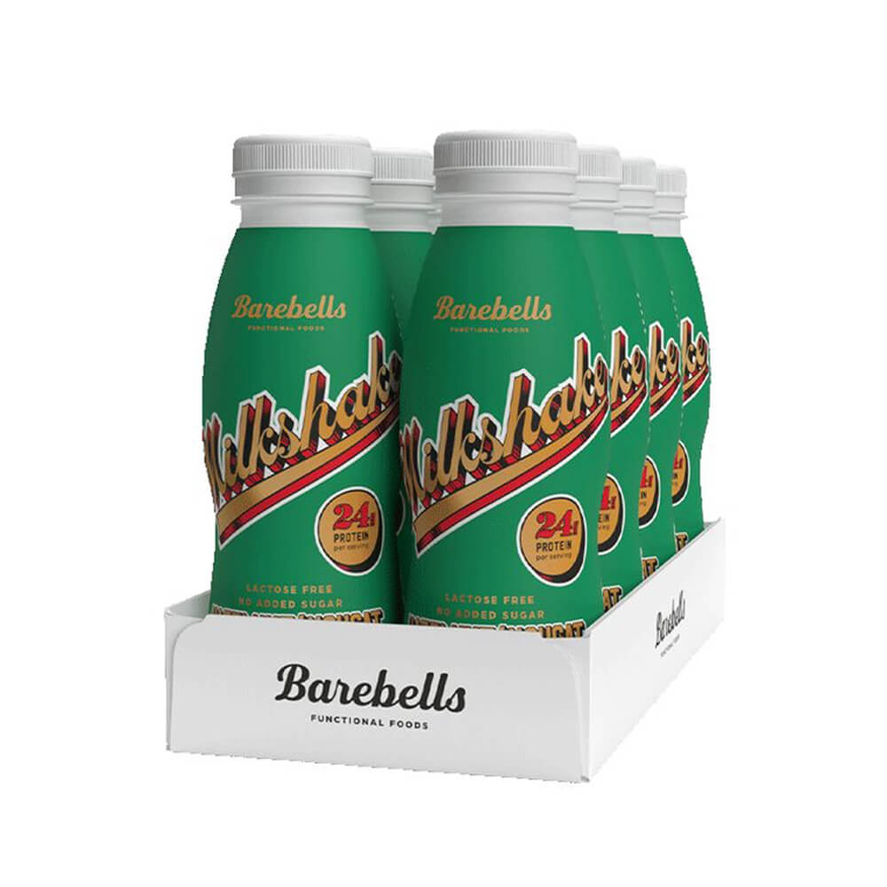 8 x Barebells Milkshake, 330 ml (Hazelnut Nougat) i gruppen Drycker / Proteindryck hos Tillskottsbolaget (BAREBELLS57322)