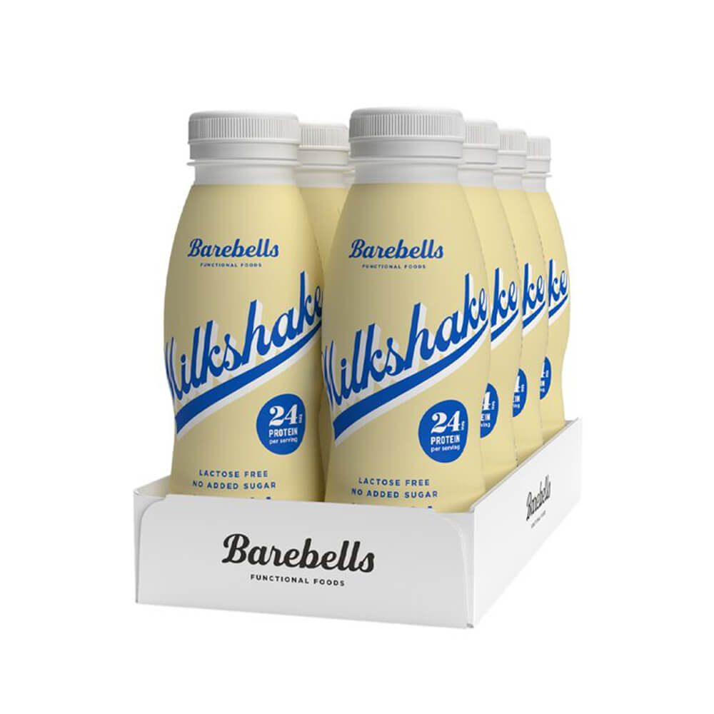 8 x Barebells Milkshake, 330 ml (Vanilla) i gruppen Drycker / Proteindryck hos Tillskottsbolaget (BAREBELLS7568)