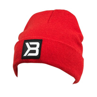 Better Bodies Tribeca Beanie, bright red