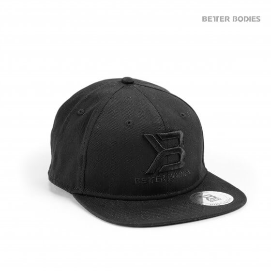 Better Bodies Womens Flatbill Cap, black