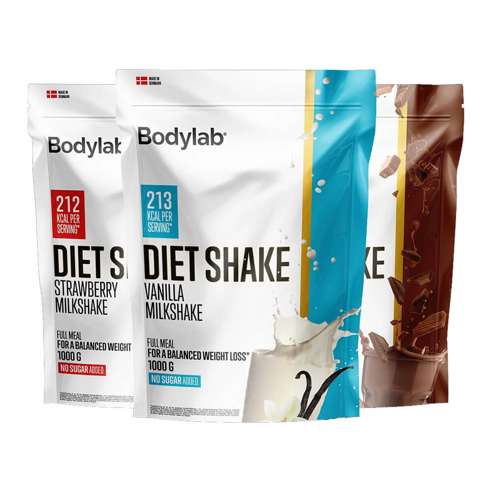 Bodylab Diet Shake, 1 kg (Strawberry Milkshake)