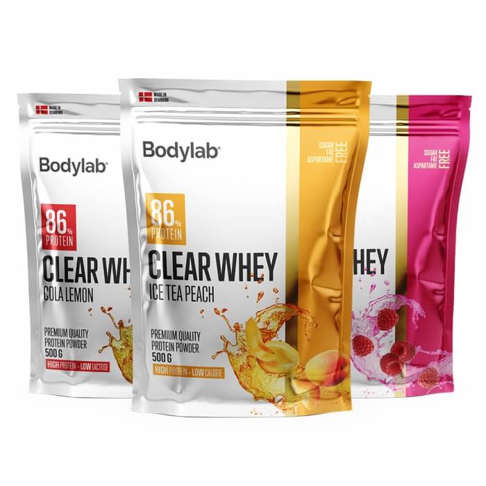 Bodylab Clear Whey, 500 g i gruppen Kosttillskott & Livsmedel / Proteinpulver / Vassleprotein / Whey protein hos Tillskottsbolaget (BODYLAB757)