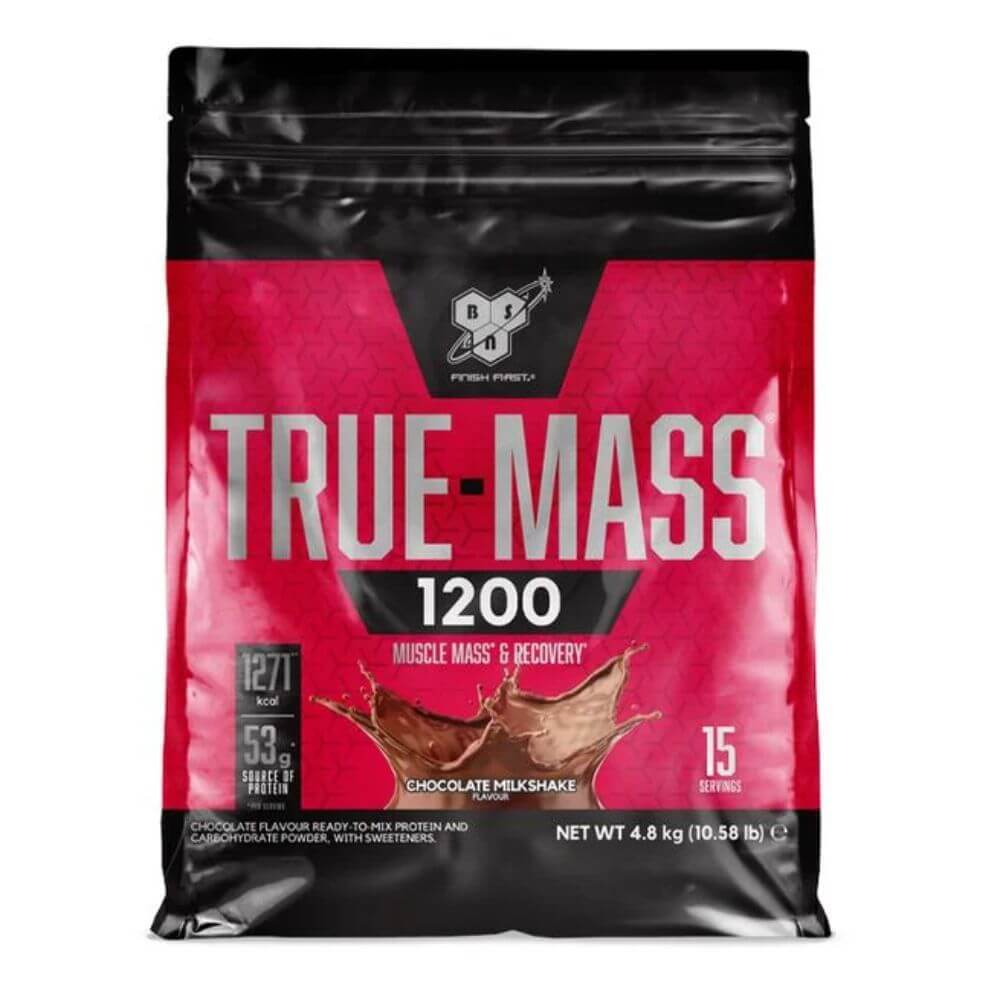 BSN True Mass 1200, 4800 g (Strawberry Milkshake)