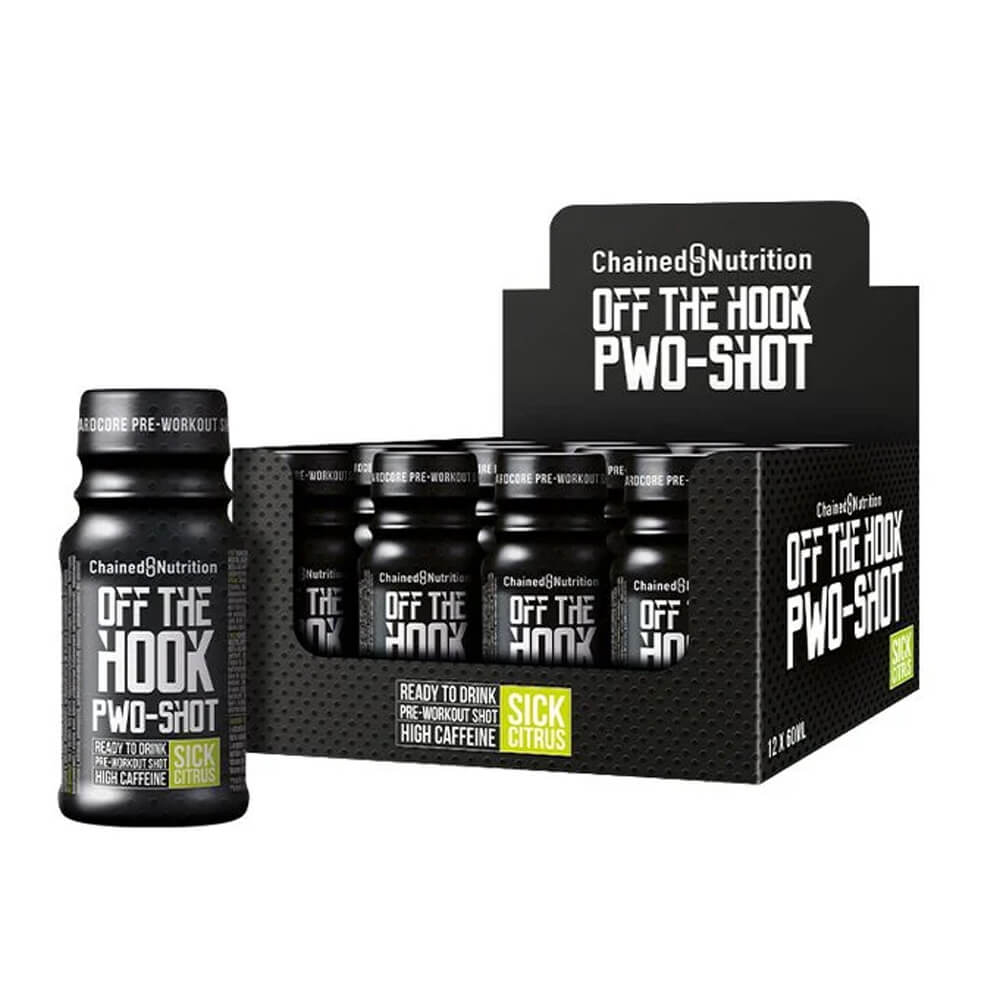 12 x Chained Nutrition Off The Hook PWO-Shot, 60 ml