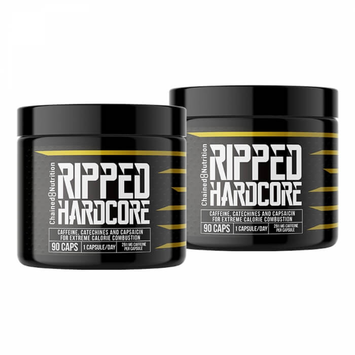 2 x Chained Nutrition Ripped Hardcore, 60 caps