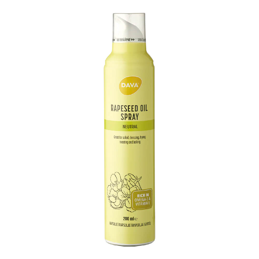 DAVA Foods Rapeseed Oil Spray, 200 ml (Neutral)