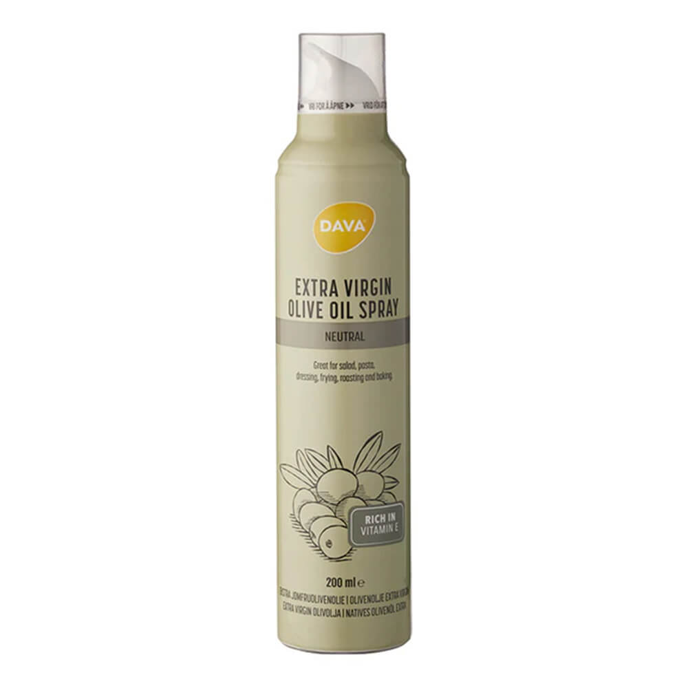 DAVA Foods Extra Virgin Olive Oil Spray, 200 ml (Neutral)