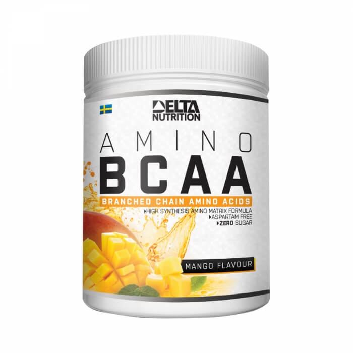 Delta Nutrition BCAA Amino, 400 g i gruppen Kosttillskott & Livsmedel / Aminosyror / BCAA hos Tillskottsbolaget (DELTA753)
