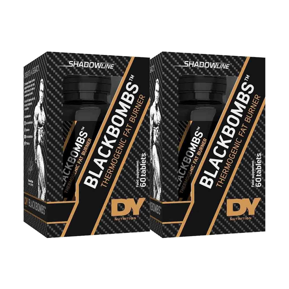 2 x DY Nutrition Black Bombs, 60 tabs