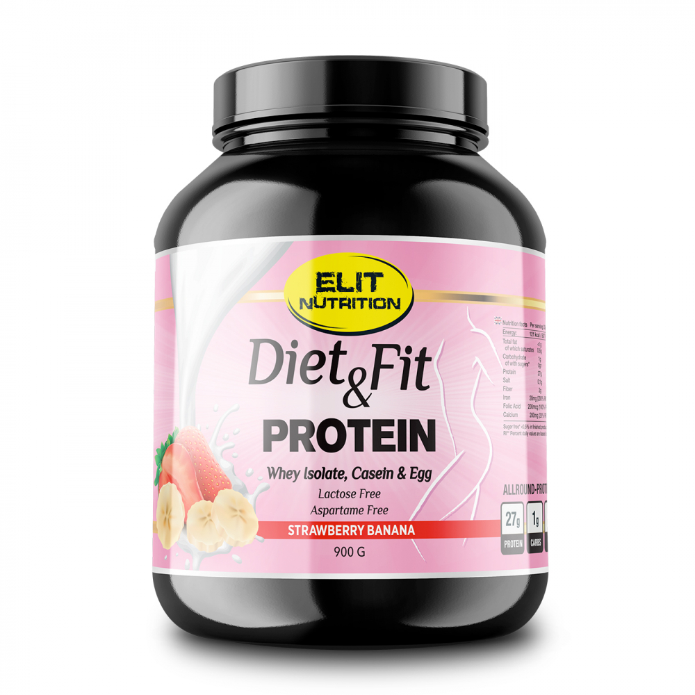 Elit Nutrition Diet & Fit Protein, 900 g