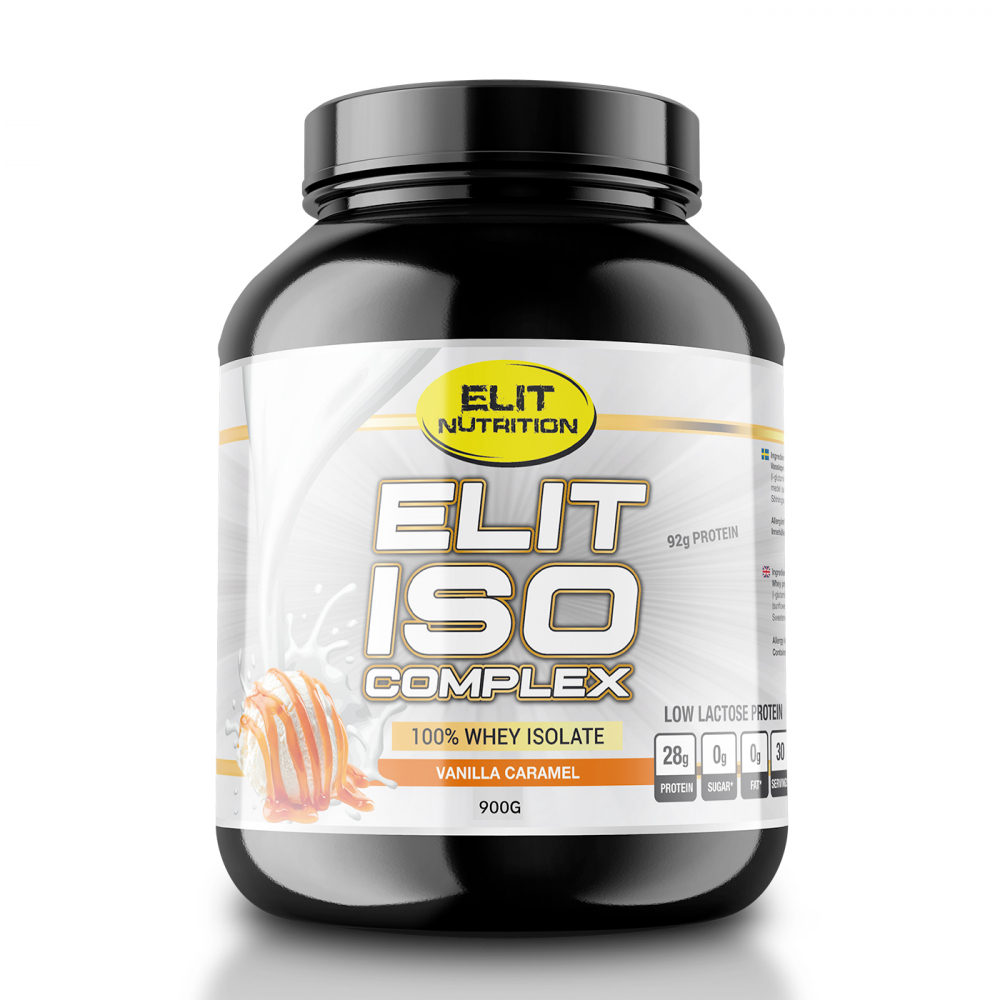 Elit Nutrition ISO Complex, 900 g i gruppen Kosttillskott & Livsmedel / Proteinpulver / Isolatprotein hos Tillskottsbolaget (ELIT75433)
