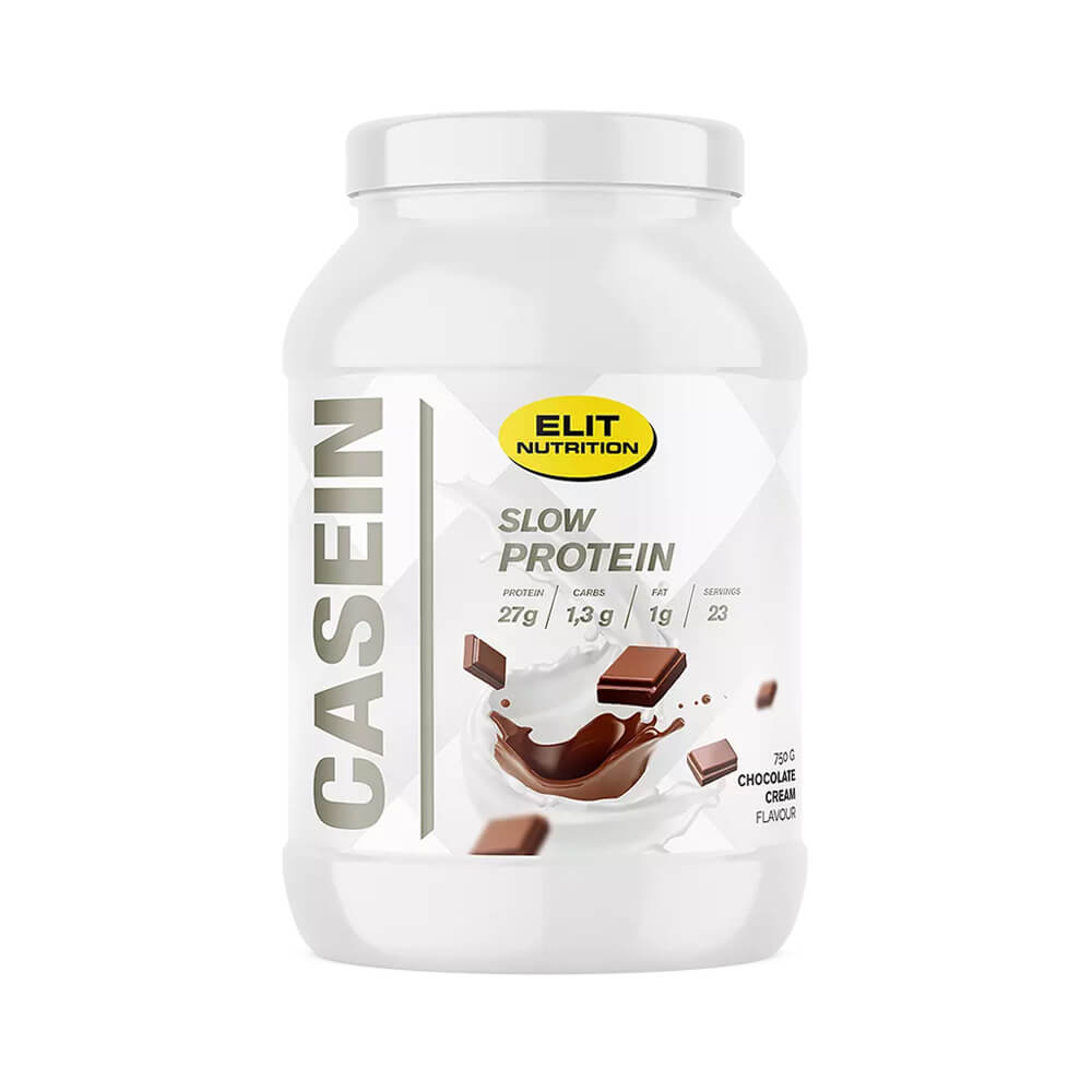 Elit Nutrition Casein, 750 g i gruppen Kosttillskott & Livsmedel / Proteinpulver / Kaseinprotein hos Tillskottsbolaget (ELIT7584)