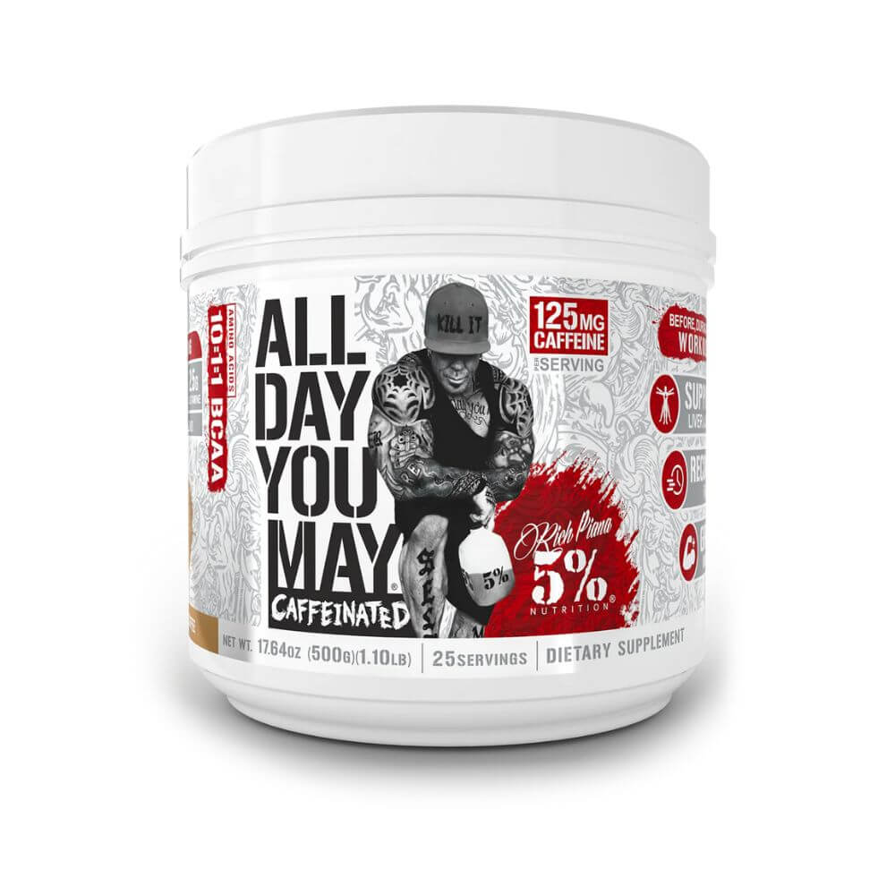 5% Nutrition All Day You May Caffeinated, 500 g