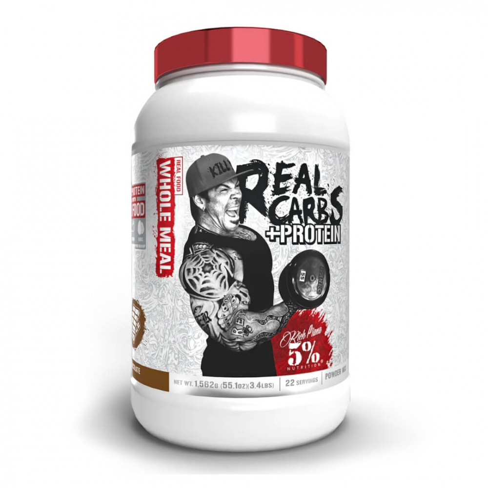 5% Nutrition Real Carbs + Protein, 1,5 kg (Chocolate)