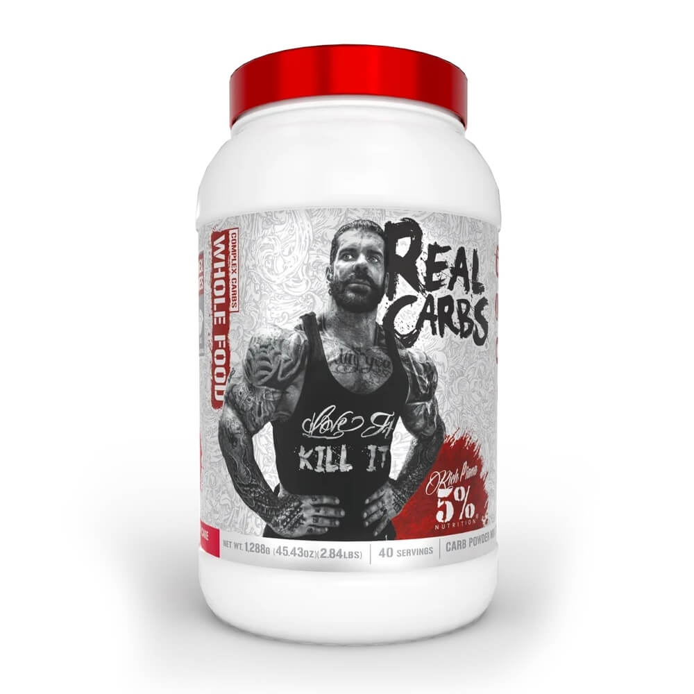 5% Nutrition Real Carbs, 1288 g (Strawberry Shortcake)