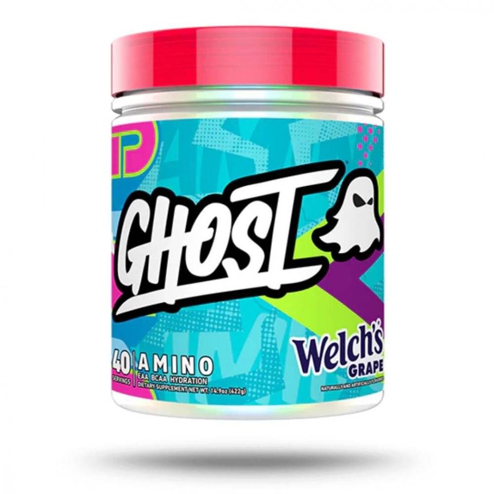 Ghost Amino V2, 40 servings (Warheads Sour Green Apple)