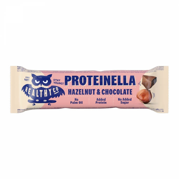 HealthyCo Proteinella Protein Bar, 35 g (Hazelnut & Chocolate)
