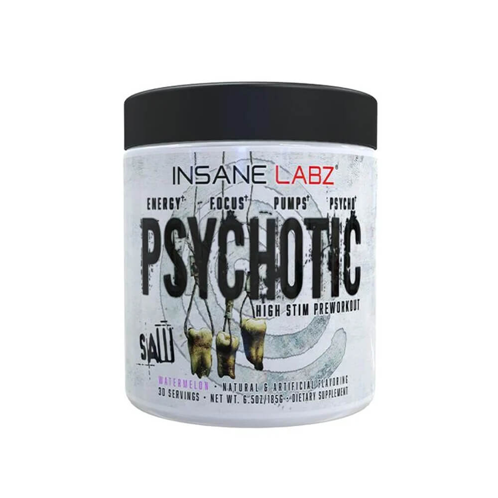 Insane Labz SAW Psychotic PWO, 30 serv. (Fruit Punch)