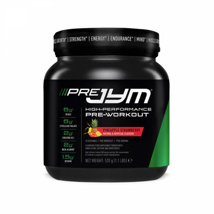 JYM Supplements Pre JYM, 20 serv. (Pineapple Strawberry)