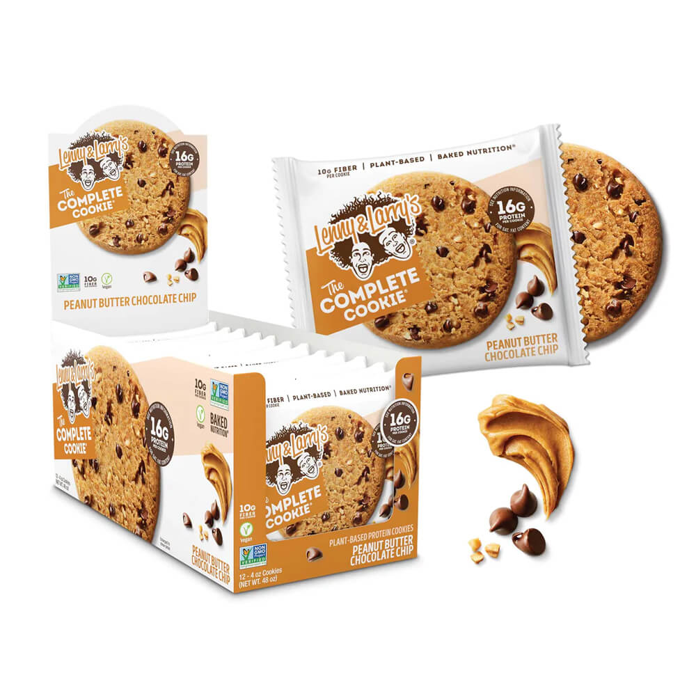 12 x Lenny & Larry´s The Complete Cookie, 113 g (Peanut Butter Chocolate Chip)