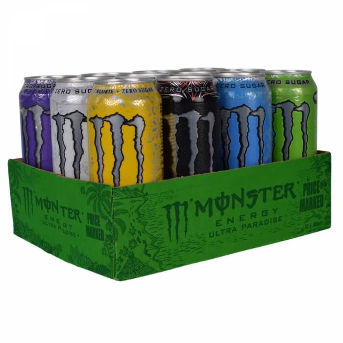 12 x Monster Energy Ultra, 500 ml