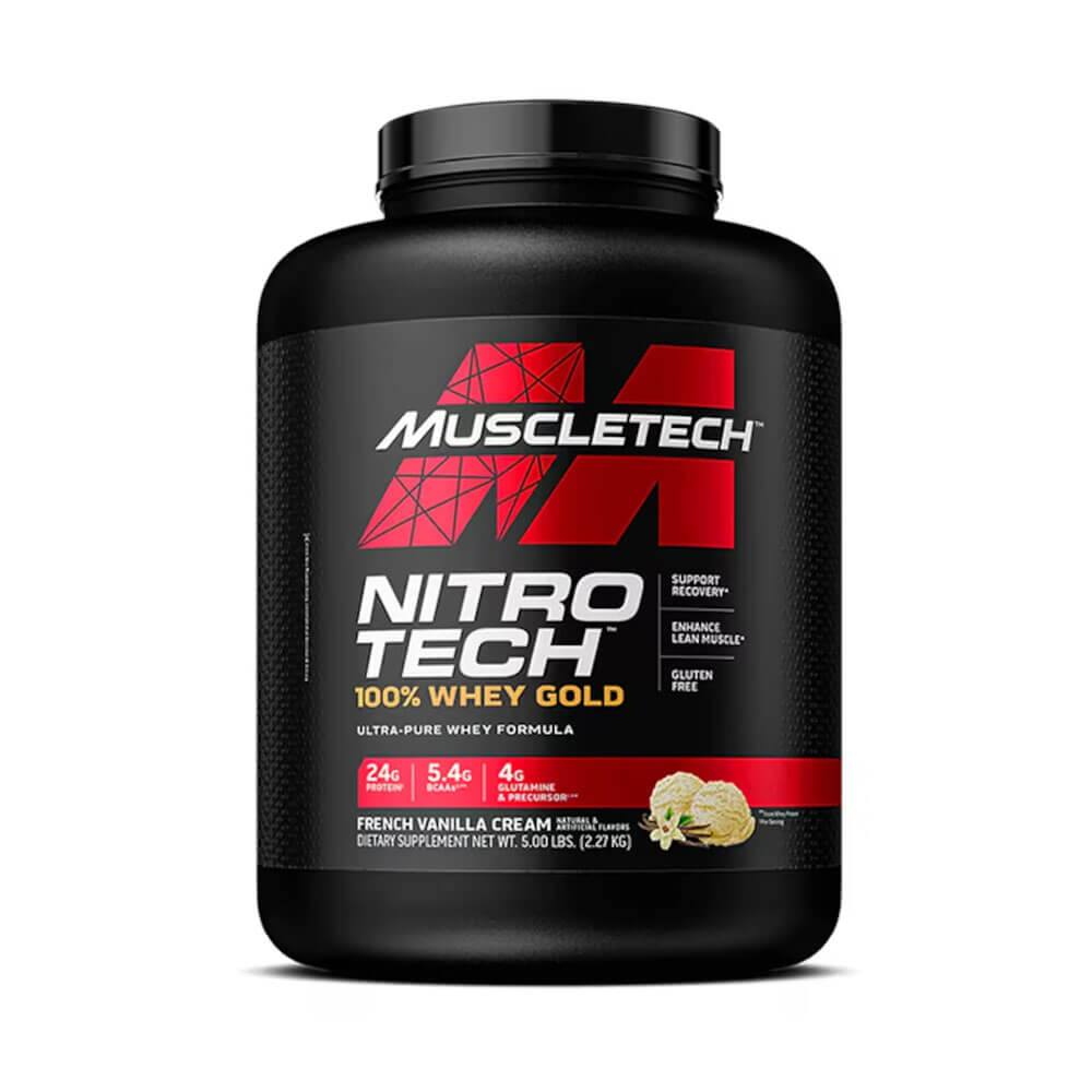 MuscleTech Nitro-Tech Whey Gold Protein, 2,2 kg (French Vanilla Creme)