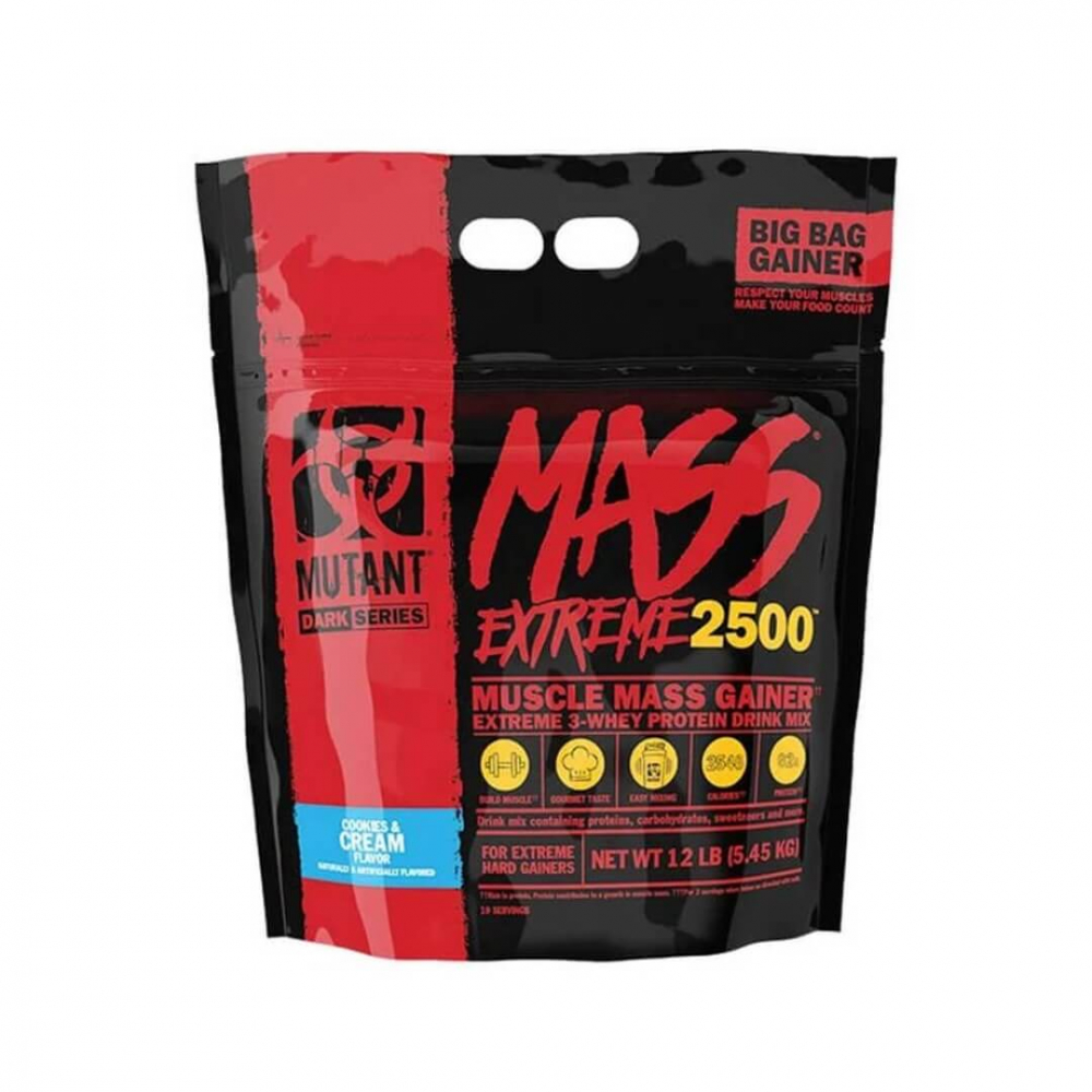 Mutant Mass Extreme 2500, 5,45 kg (Cookies & Cream)