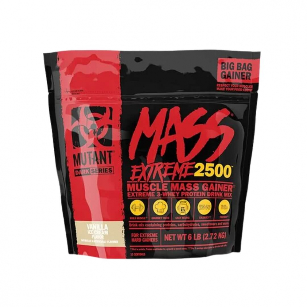 Mutant Mass Extreme 2500, 2,72 kg (Vanilla Ice Cream)