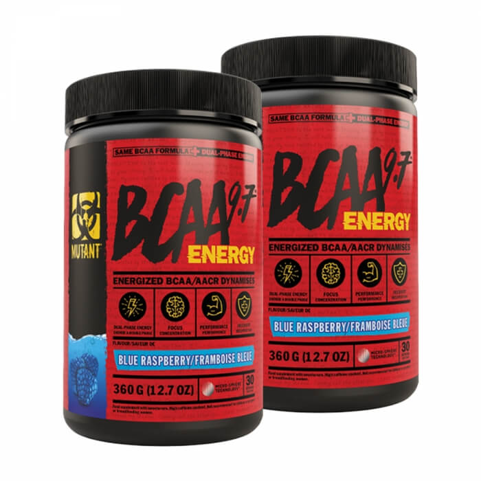 2 x Mutant BCAA 9.7 Energy, 30 serv.