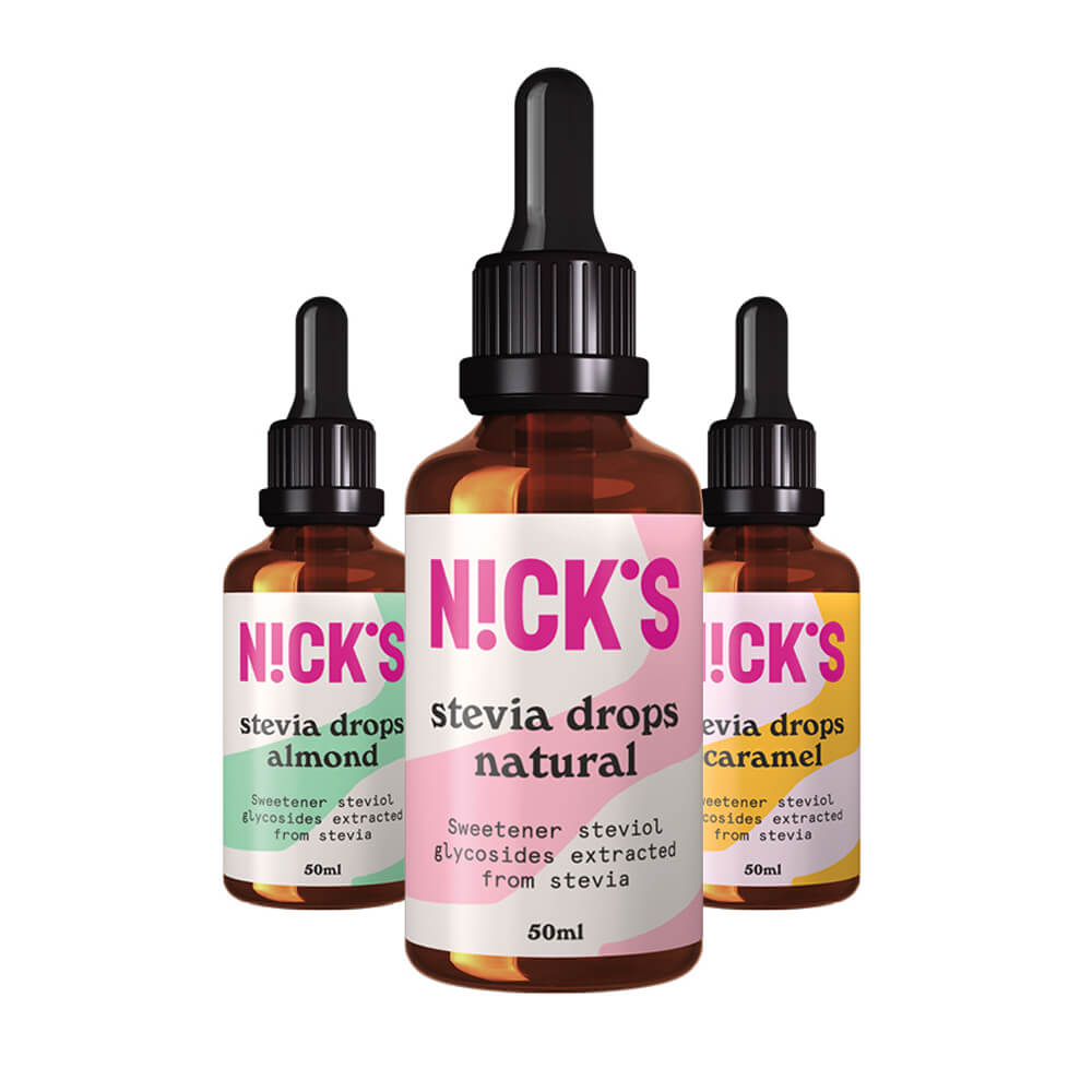 Nicks Steviadroppar, 50 ml (Natural)