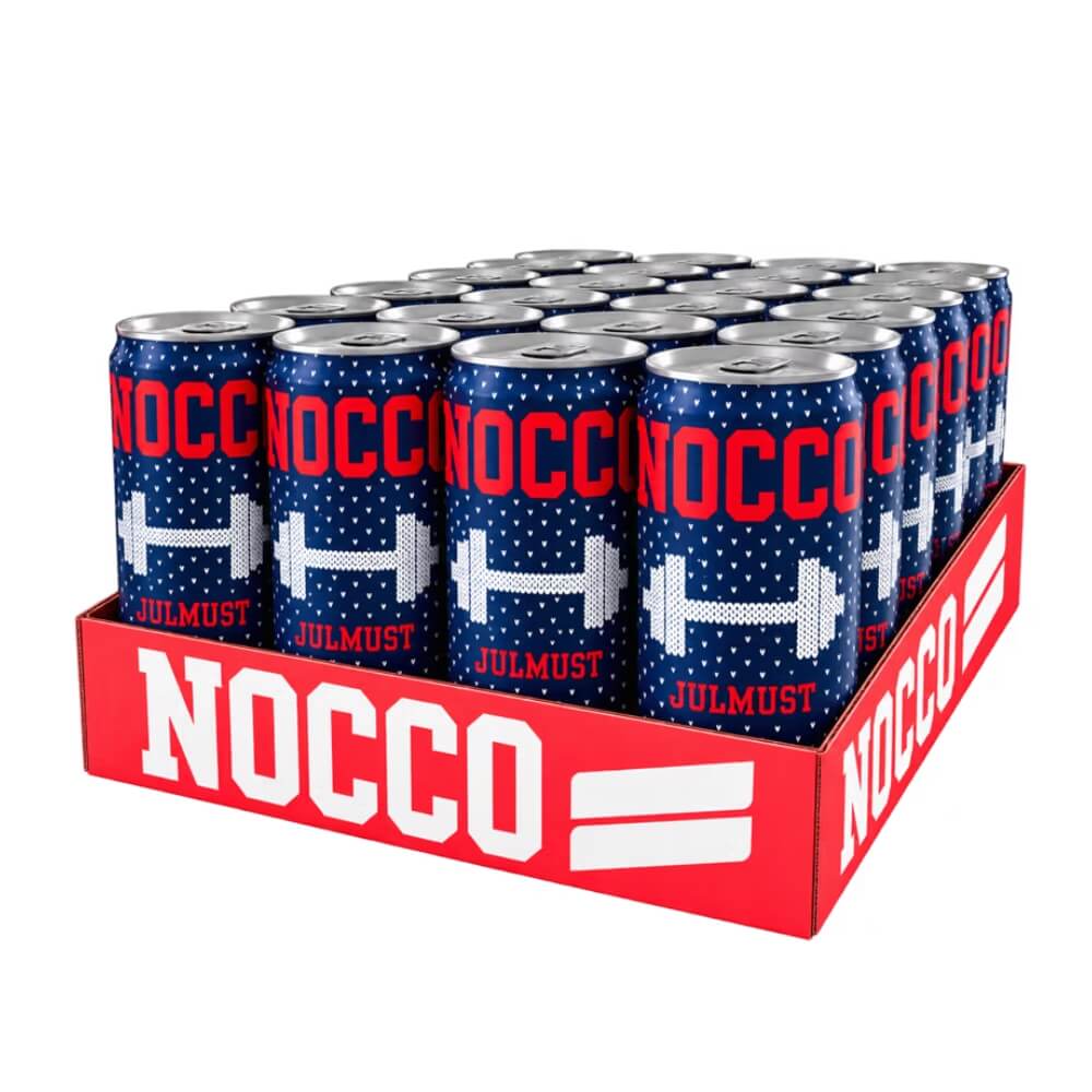 24 x NOCCO FOCUS, 330 ml (Julmust)