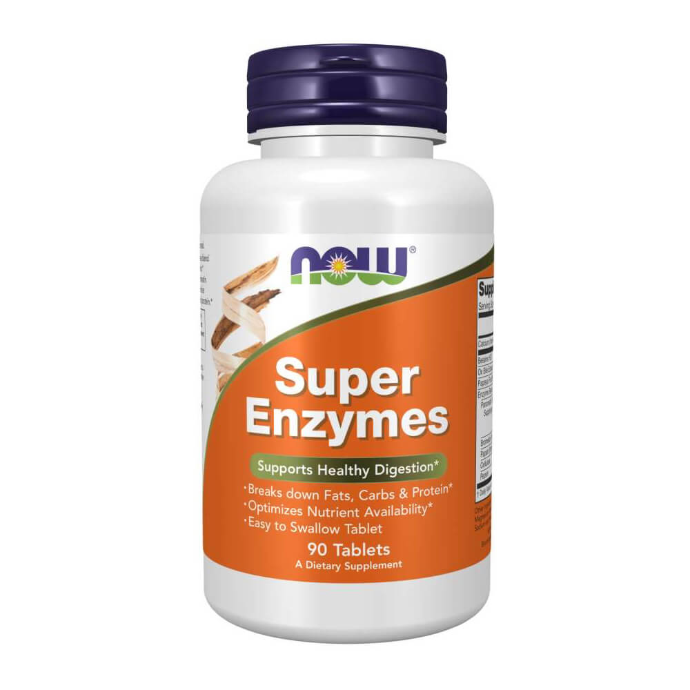 NOW Foods Super Enzymes, 90 tabs