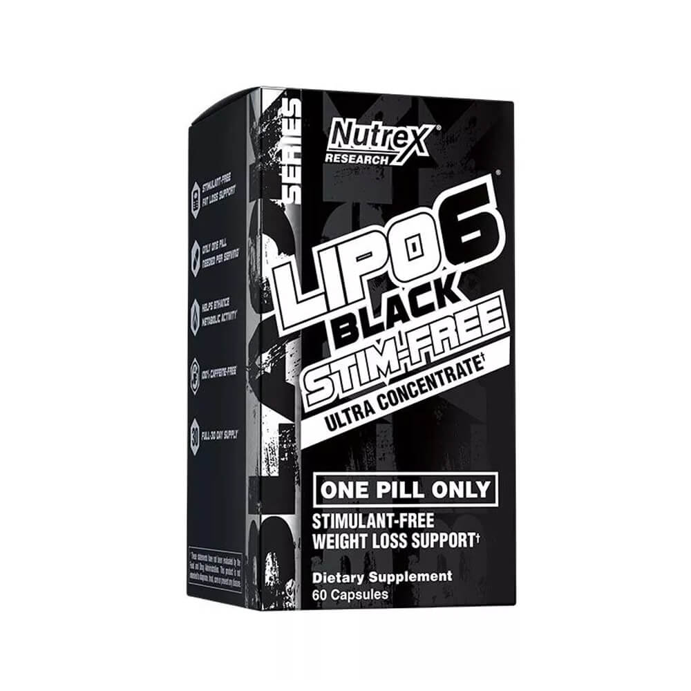 Nutrex Research Lipo-6 STIM-FREE, 60 caps