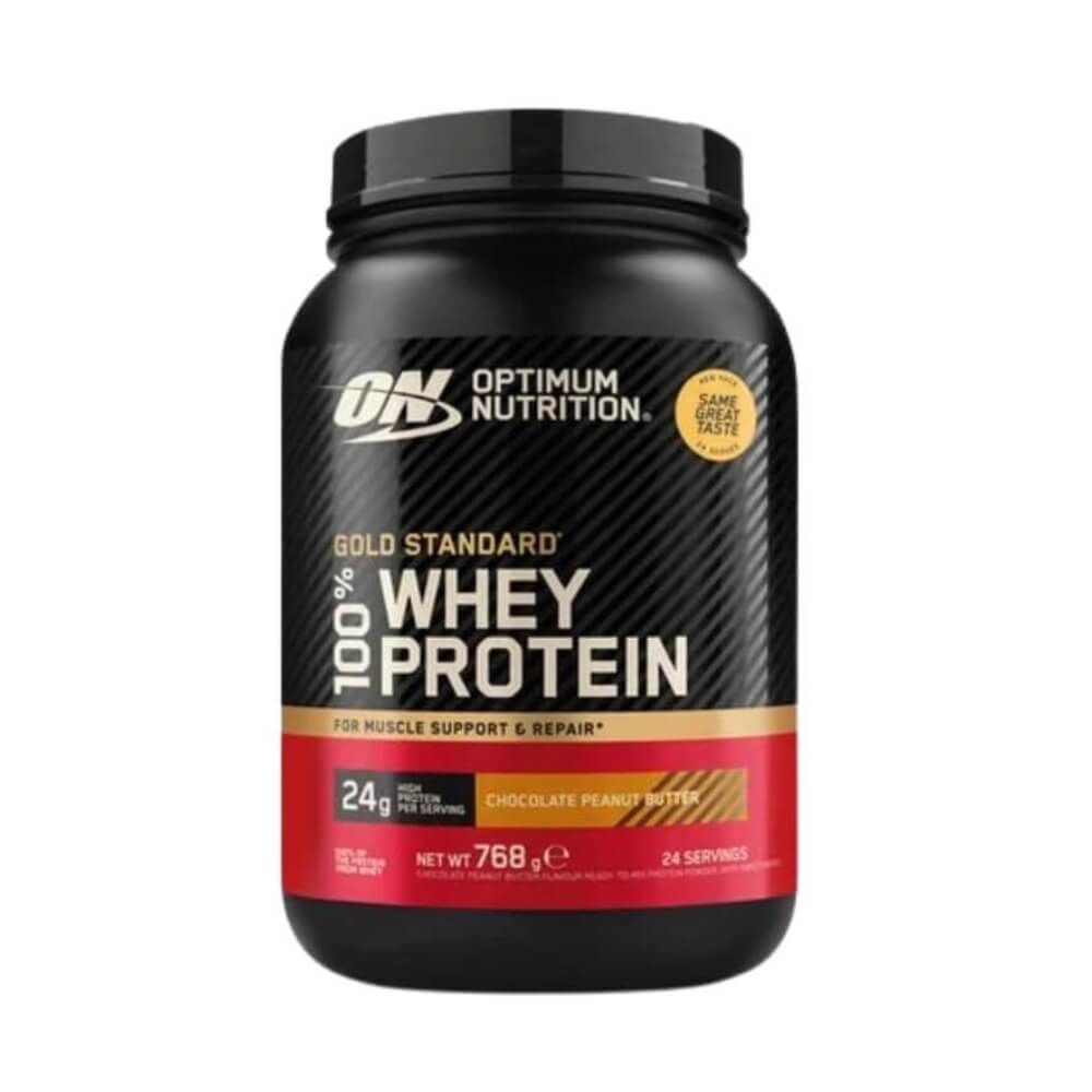 Optimum Nutrition 100% Whey Gold Standard, 768 g (Chocolate Peanut But