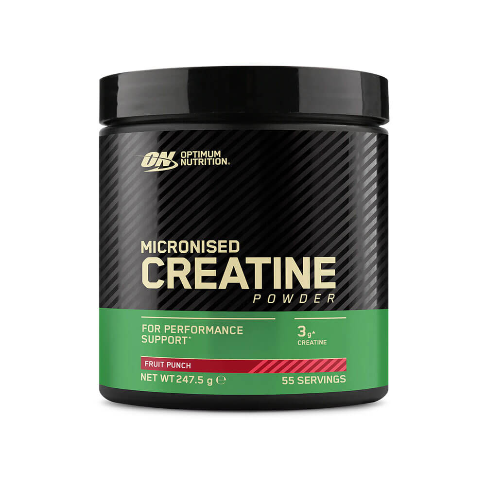 Optimum Nutrition Creatine Powder, 247,5 g (Fruit Punch)