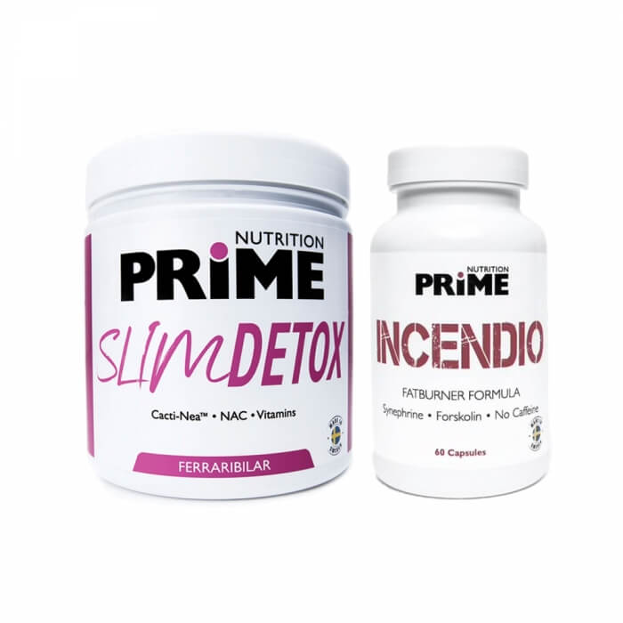 Prime Nutrition Slim Detox + Incendio PÅ KÖPET!