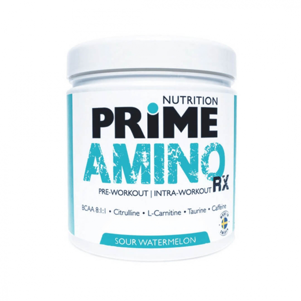 Prime Nutrition Amino RX, 375 g i gruppen Kosttillskott & Livsmedel / Prestationshöjare / Pre-Workout / PWO hos Tillskottsbolaget (PRIME8543)