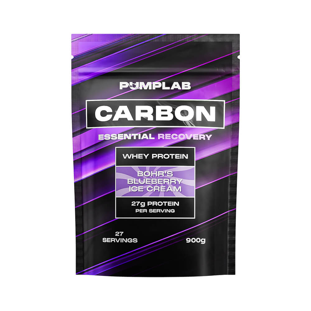PumpLab CARBON - Whey Protein, 900 g (Strawberry Milkshake)