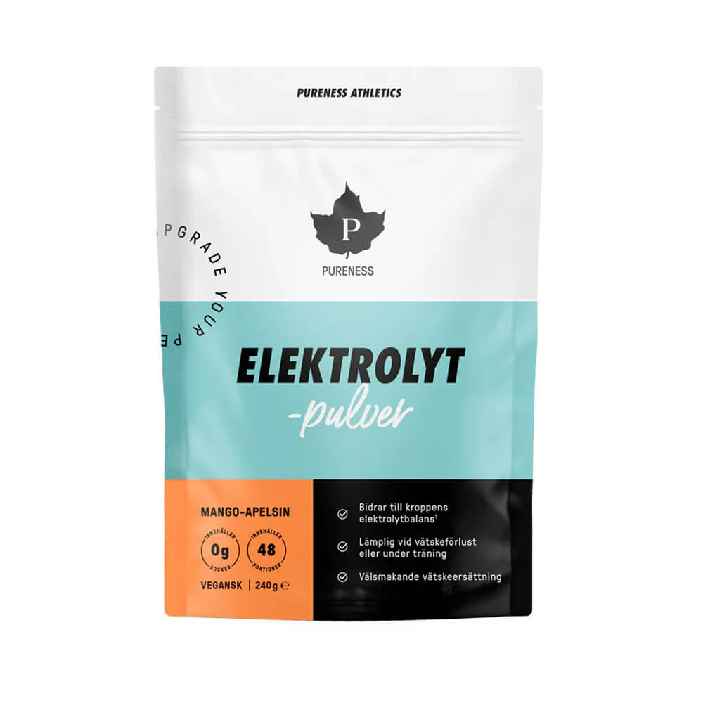 Pureness Elektrolytpulver, 240 g i gruppen Kosttillskott & Livsmedel / Mineraler / Elektrolyter hos Tillskottsbolaget (PURENESS8694)