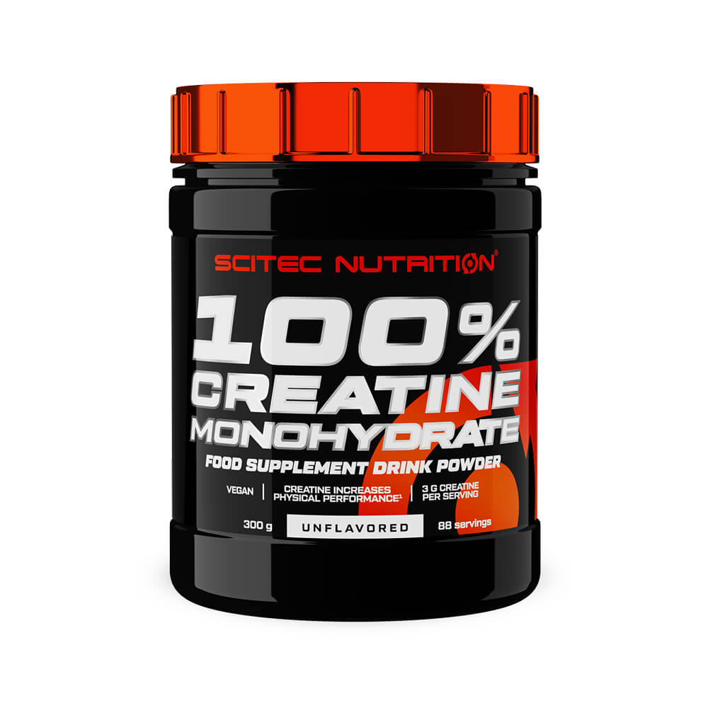 Scitec Nutrition 100% Creatine Monohydrate, 300 g i gruppen Kosttillskott & Livsmedel / Kreatin / Kreatinmonohydrat hos Tillskottsbolaget (SCITEC7412)